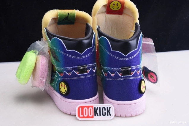 Bmlin X BALVIN AIR DC3481-900 JORDAN 1 HIGH OG J 0803